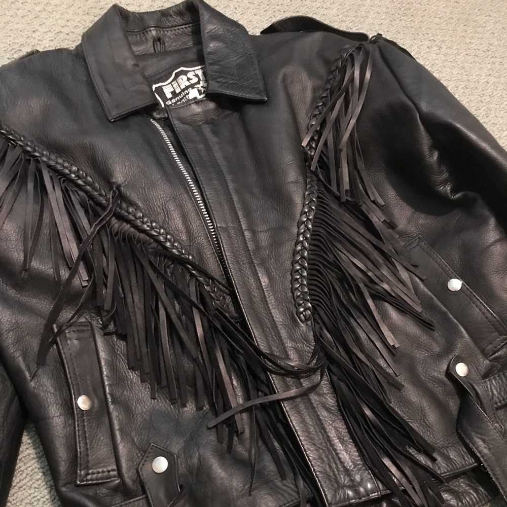 Vintage Genuine leather jacket (COVID FREE)